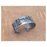 Vintage Taxco Sterling Silver Cuff - Heavy