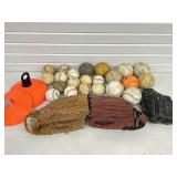 BASEBALLS, SOFTBALLS, PRACTICE CONES/DISC & GLOVES