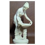 Hestia Statue Ancient Greek Goddess, Resin