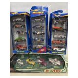 Lot of Hot Wheels Years in Photos