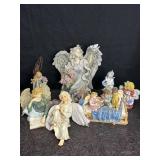 RESIN ANGEL FIGURINES