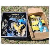 Heavy Duty Cargo Control Straps Ratchets