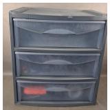 3-Drawer Organizer w/ Contents