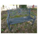 Metal Garden Bench