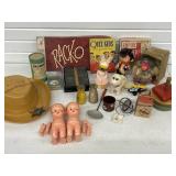 Vintage Games & Toys, Rubber Cowboy Doll, Chimp