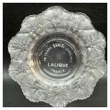 VINTAGE LALIQUE GLASS COMMEMORATIVE DISH FOR LINZ