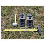 Sledge Hammer Estwing Mallet & Tire Chalks