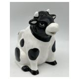CERAMIC COW MILK PITCHER LARGE CREAMER