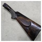 Vintage Double Barrel Wood Stock