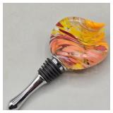 HANDBLOWN GLASS WINE STOP