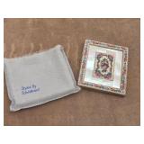 Vintage Petitpoint Compact by Schildkraut