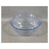 Fire King Philbe Sapphire Casserole Covered Dish