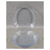 Fire King Philbe Sapphire Pie Plate +