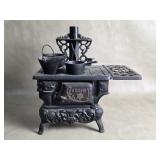 Vtg/ Antique Crescant Cast Iron Wood Stove Childs