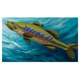Vntg Busch / Busch Light Inflatable Bass Fish Bar
