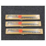 Three Weaver NOS Accu-Point Shotgun Sights