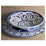 Williams Sonoma Serving Platter & Bowl