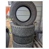 4 Toyo Open Country 35x12.50R20 Tires