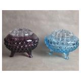 Viking Glass Yesteryear ? Hobnail Flowerlite