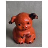 Antique ACCO Hines Pup Cast Iron Toy Dog Statue