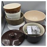 BOWLS, STAUB, CROCK, WOOD PLUS