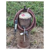 ACETYLENE TANK W/ CRAFTSMAN WELDING TOURCH