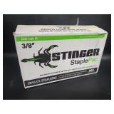 Stinger 3/8" StaplePac Caps and Staples Tools