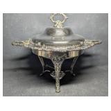 Baroque by Wallace 744 Silverplate Chafing Dish