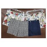 White House Black Market Dress Shorts Sz 6