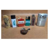 Vintage Jon-E Hand Warmer and Butane Lighters,