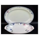 Oneida Oval Platter & Vegetable Bowl