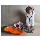 Monkey Doctor with Needle Behind his Back Figure