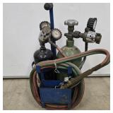 Portable / Uniweld Oxy-Acetylene Torch Rig