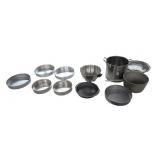 Box Lot- Baking Pans, Pots, Strainers, NO