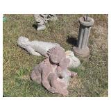 Concrete Yard Art & Fountain Topper