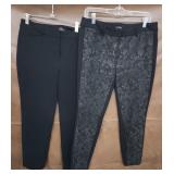 White House Black Market Skinny Slacks Sz 8
