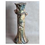 Weller Pottery Woodcraft Apple Tree Trunk Vase