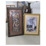 Two Large Framed Prints