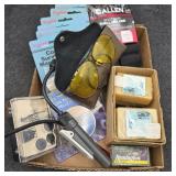 Firearm Accessories Lot w/ .22 Ammo & Soap