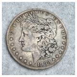 1880 O Morgan Silver Dollar