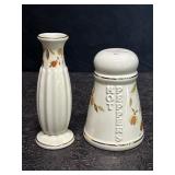 HALL CHINA AUTUMN LEAF HOT PEPPERS SHAKER  2002 &