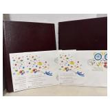 2 Albums First Day Issue Stamps United