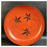8.25ï¿½ï¿½ Oriental Bowl Black Lacquer Outside