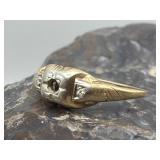 14k Gold  Vintage Art Deco Engagement Ring