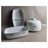 Franciscan Heritage Lidded Casserole Dish Divided