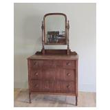 Antique Dresser w/ Mirror