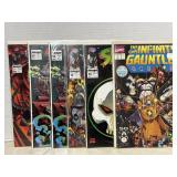 6 Comics Infinity Gauntlet & SpawnStickers