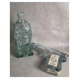 Knobler Green Glass Winemakeing Scenes & Hijos de