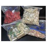 Vintage Building Blocks, House Building , Some