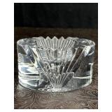 MIKASA LEAD CRYSTAL VOTIVE CANDLE HOLDER